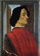 Portrait of Giuliano de Medici Botticelli